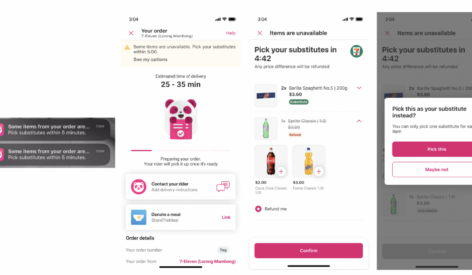 foodpanda redefines convenient shopping with item replacement feature